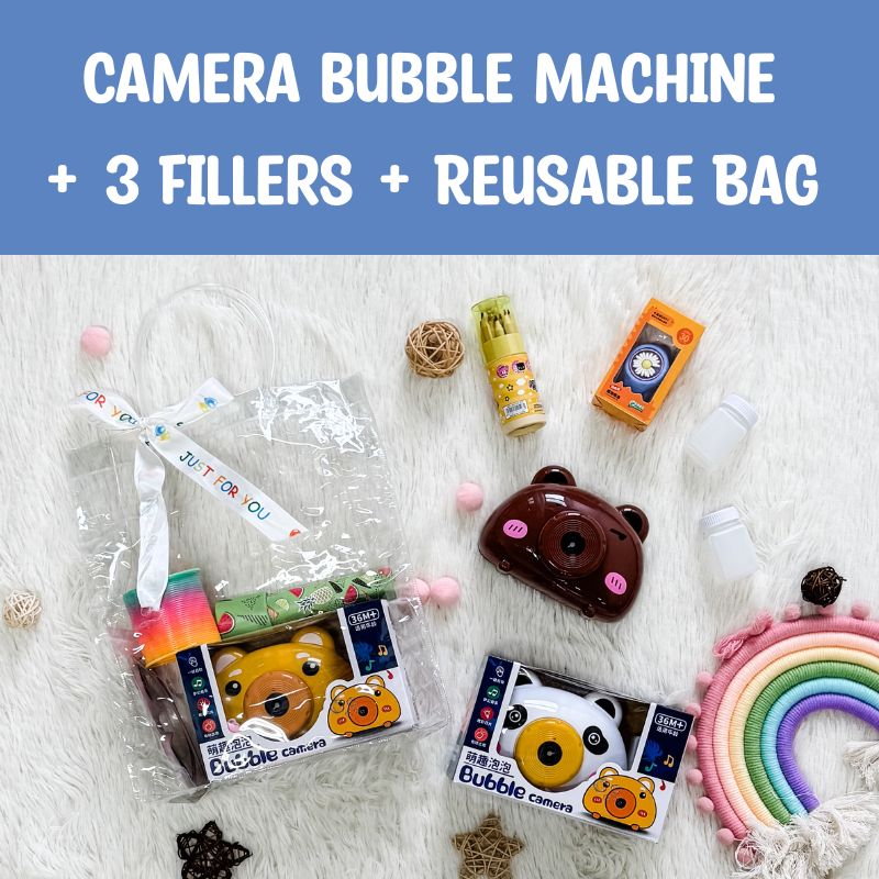 $10 Goodie Bag - Camera Bubble Machine