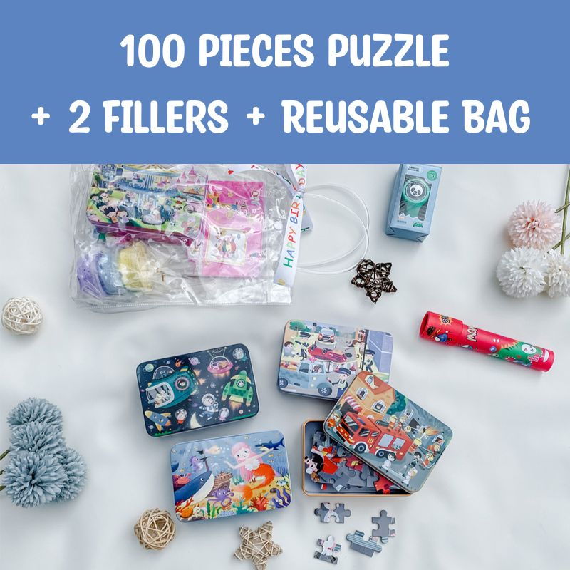 $5 Kids Goodie Bag - 100 Pieces Puzzle