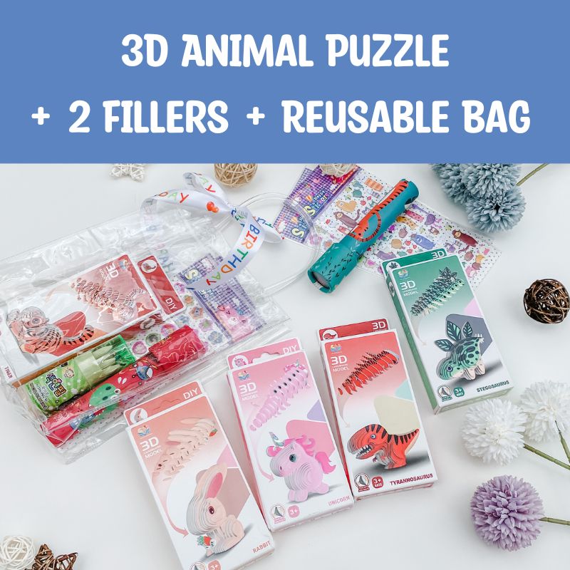 $5 Kids Goodie Bag - 3D Animal Puzzle