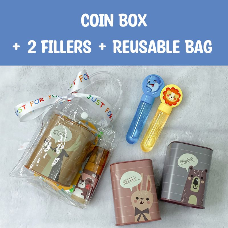 $5 Children Goodie Bag - Kids Coin Box