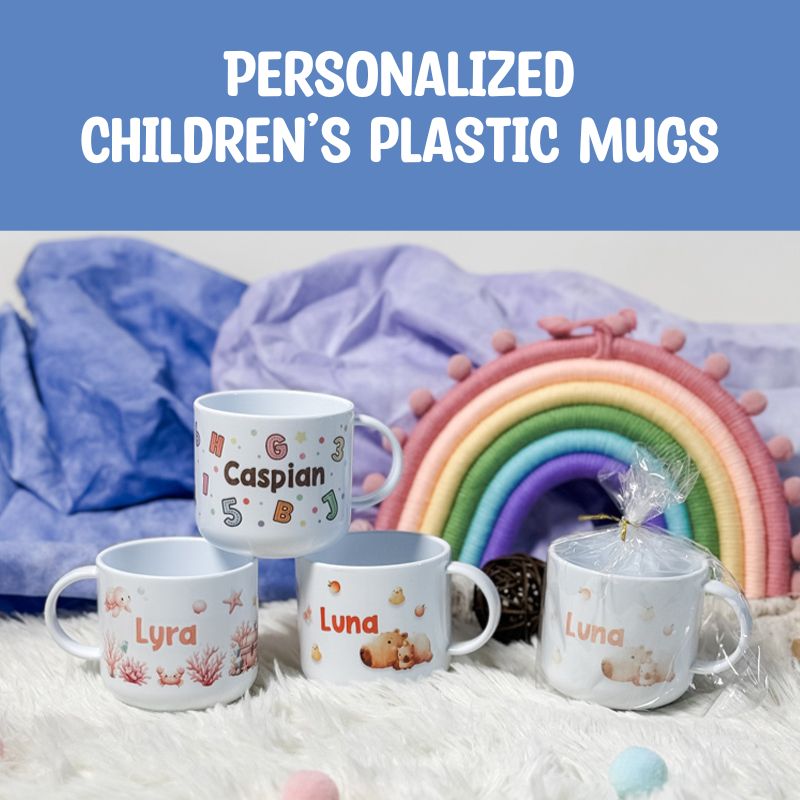 Personalized Children Plastic Mug