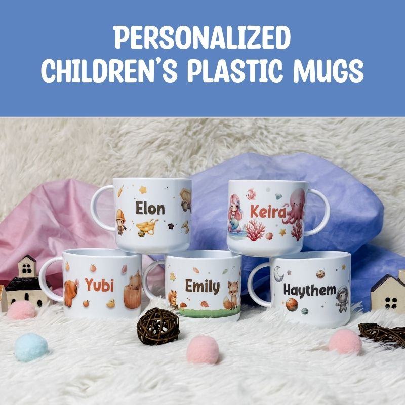 Personalized Children Plastic Mug