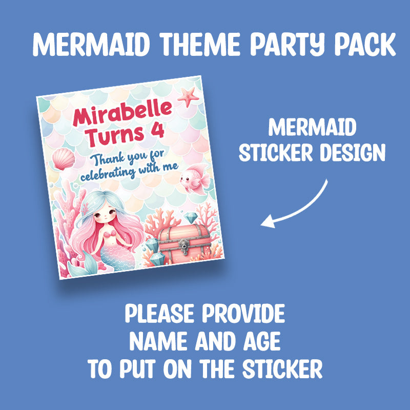 $5 Party Pack - Mermaid Theme