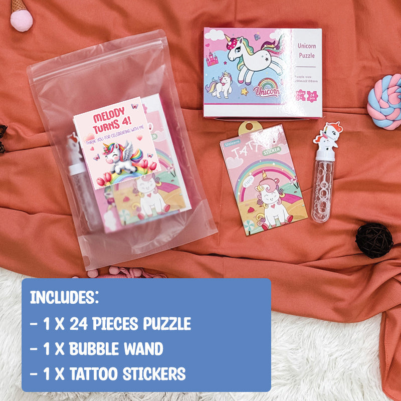 $5 Party Pack - Unicorn Theme