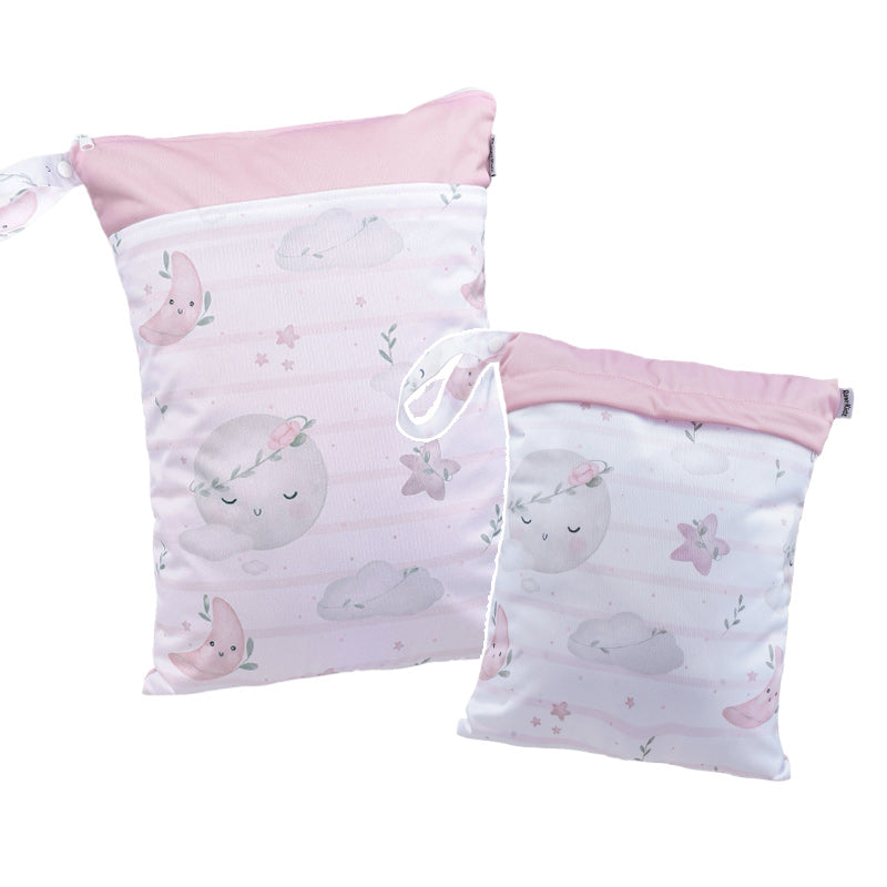 Personalized Wet Bag - Design 100 Pink Moon