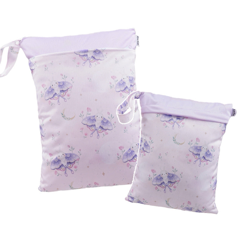 Personalized Wet Bag - Design 101 Purple Moth