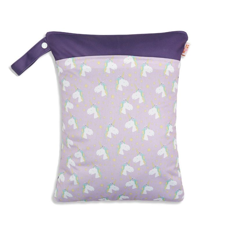 Personalized Wet Bag - Design 12 Unicorns