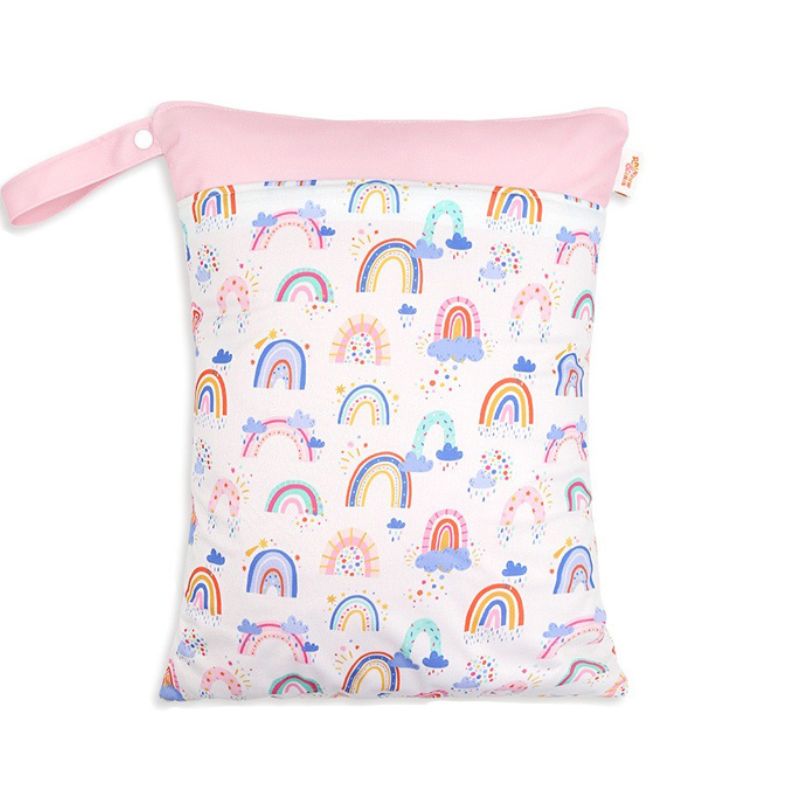 Personalized Wet Bag - Design 15 Rainbows