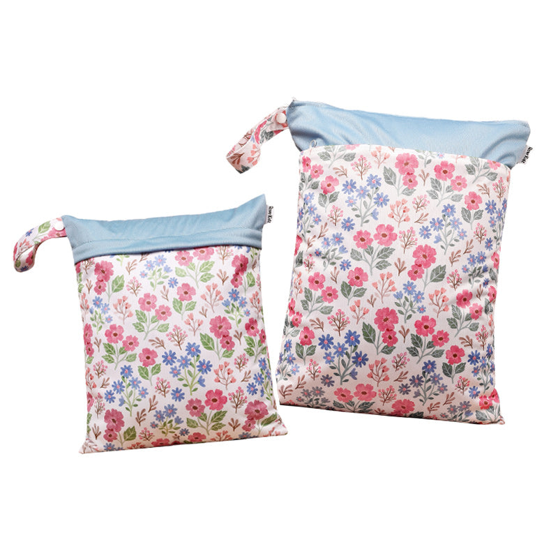 Personalized Wet Bag - Design 20 Flowers