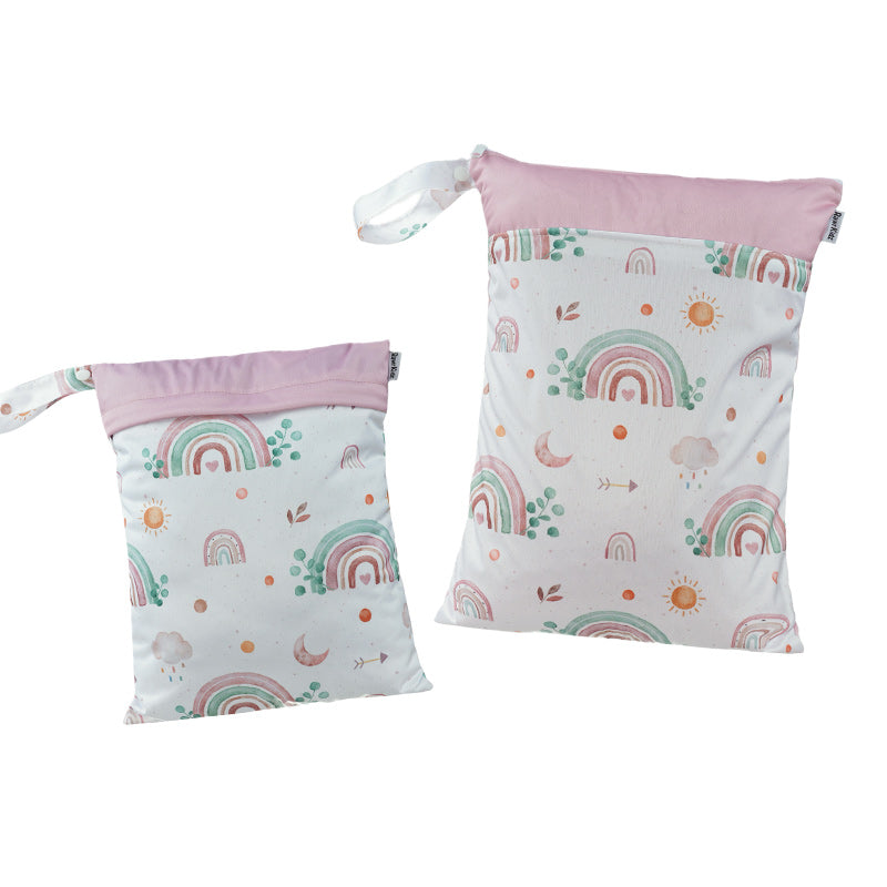 Personalized Wet Bag - Design 26 Rainbow