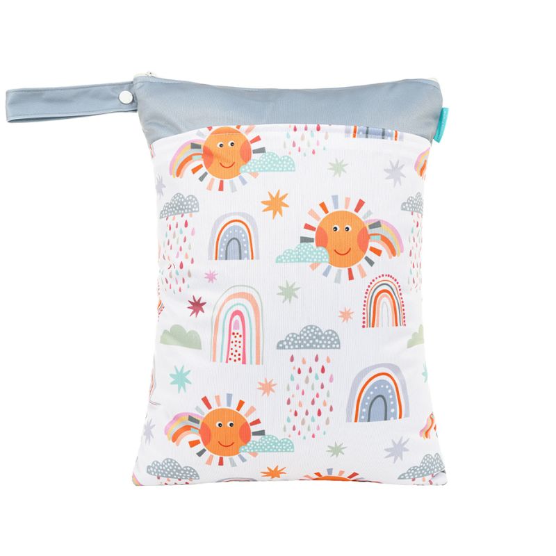 Personalized Wet Bag - Design 29 Sun Shine & Rainbows