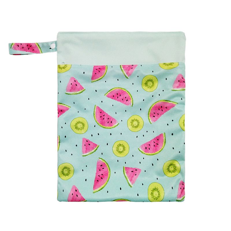 Personalized Wet Bag - Design 35 Watermelon & Kiwi