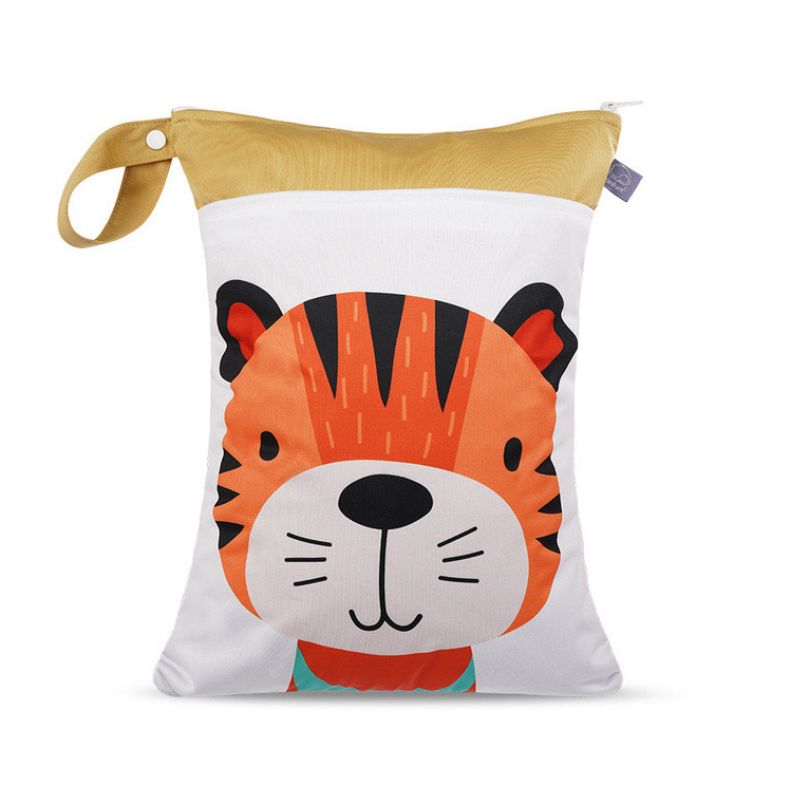 Personalized Wet Bag - Design 57 Tiger