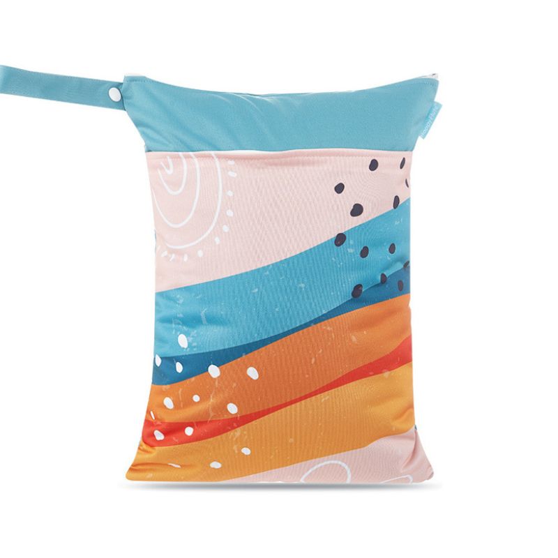 Personalized Wet Bag - Design 60 Stripes