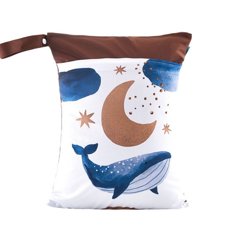 Personalized Wet Bag - Design 71 Whale