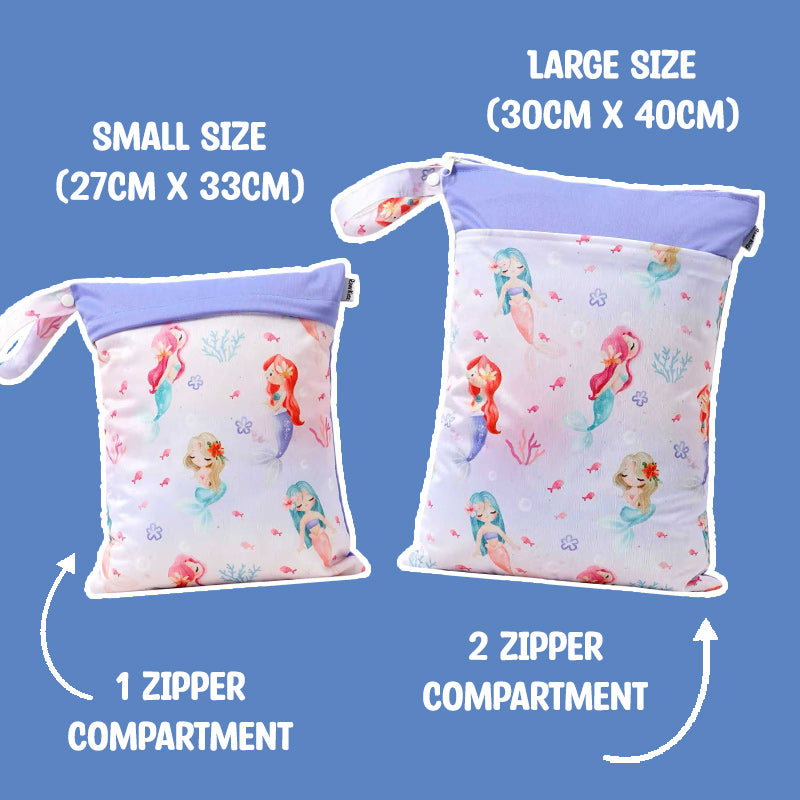 Personalized Wet Bag - Design 85 Mermaid