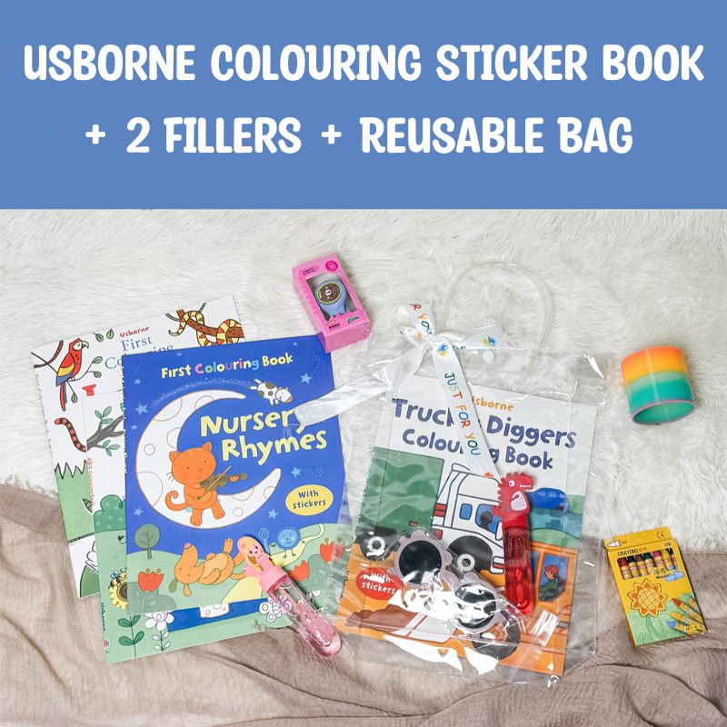 $5 Goodie Bag - Usborne Colouring Sticker Book