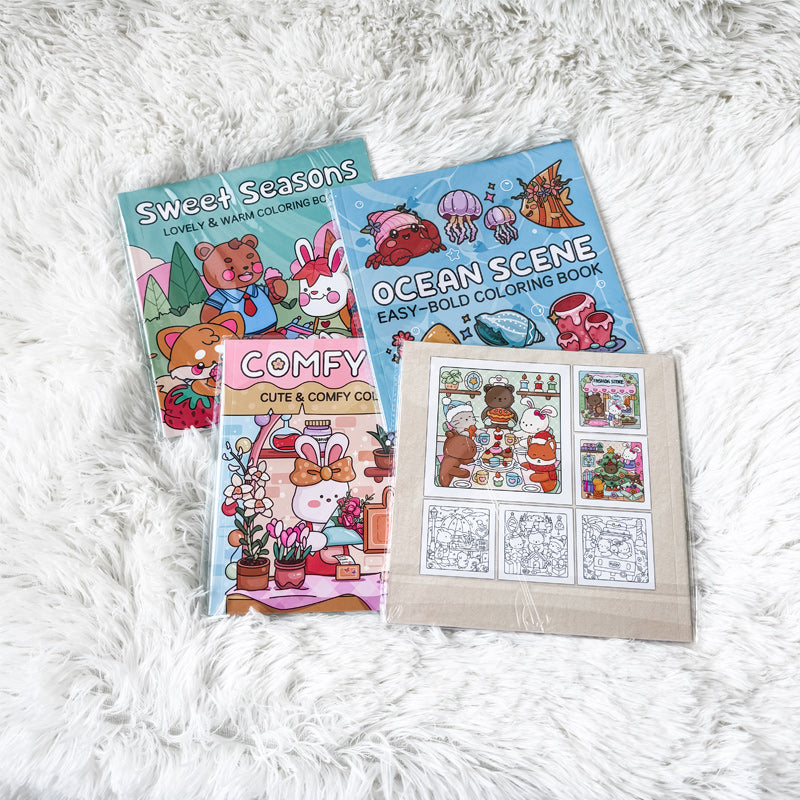 $10 Goodie Bag - Comfy Days Colouring Book