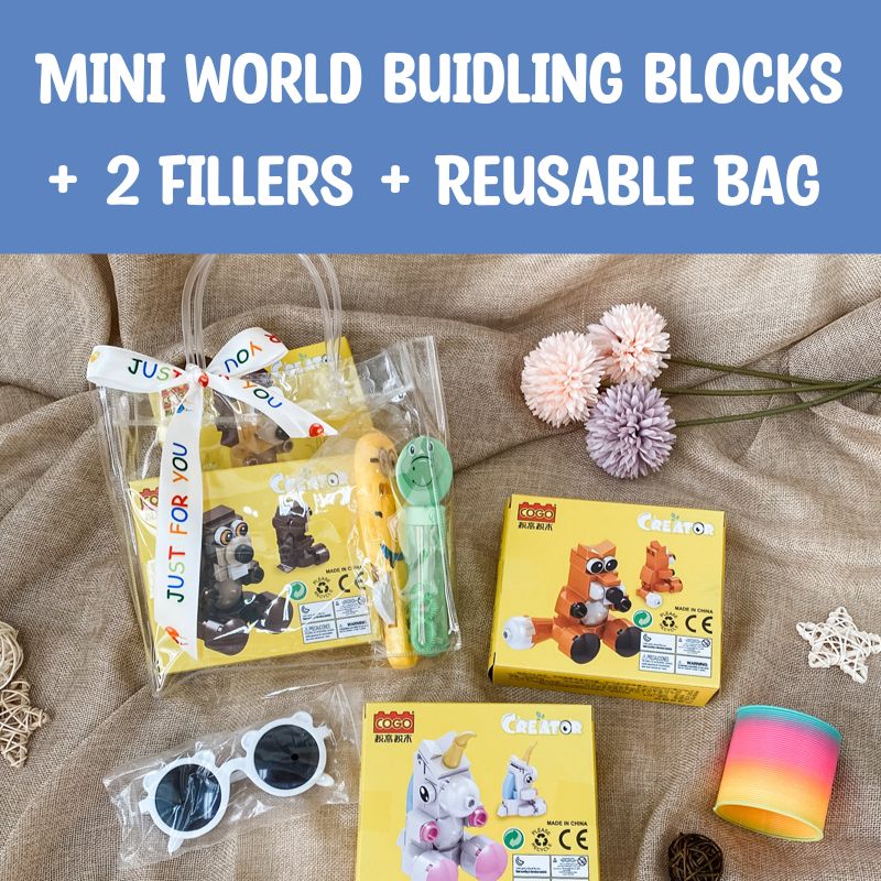 $5 Kids Goodie Bag - Mini World Building Blocks