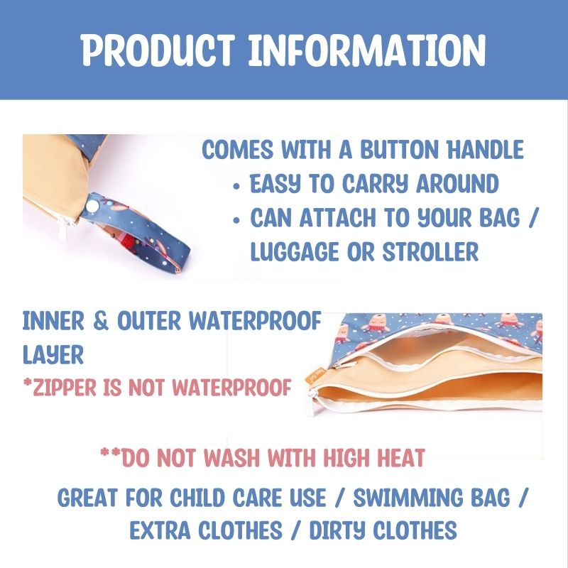 Personalized Wet Bags Product Information