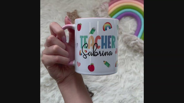 Personalized Teacher's Day Ceramic Mug