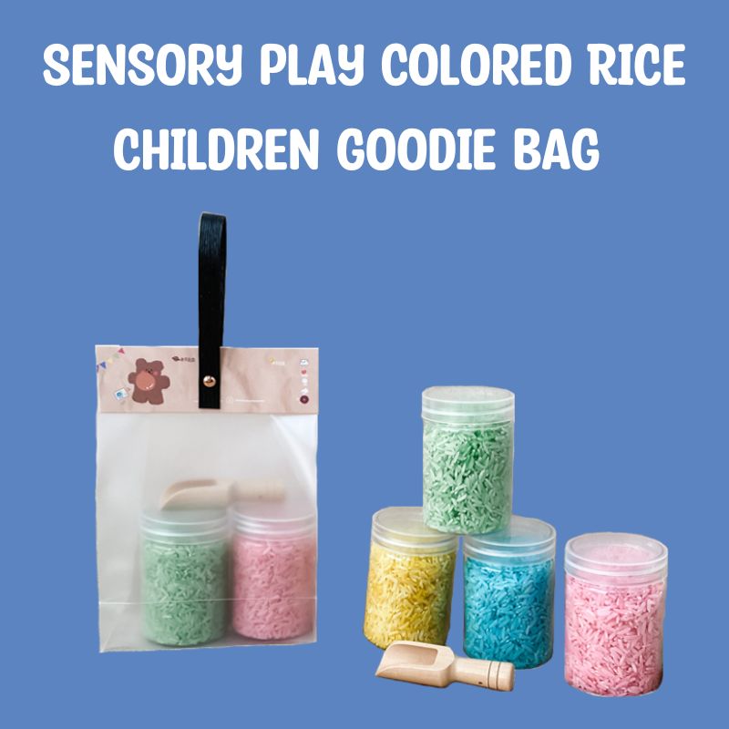 Sensory Play Coloured Rice Goodie Bag | Greet And Gift Singapore