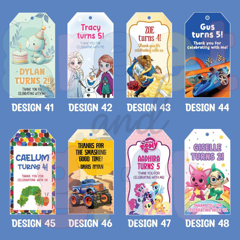 Custom Gift Tags (Bundle of 10)