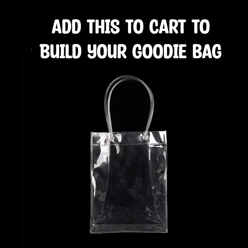 Empty PVC Reusable Goodie Bag
