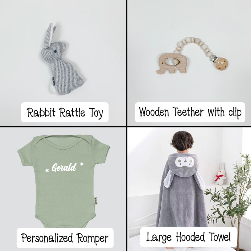 Basic Baby Gift Set (Grey)