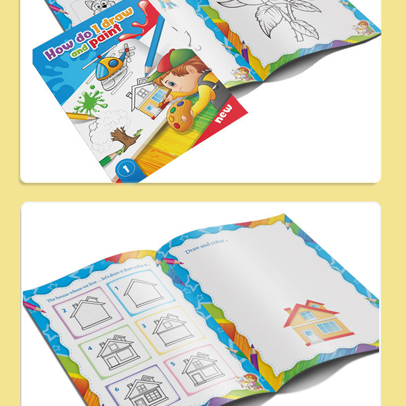 Paint & Draw Activity Book